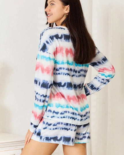 Trendy Tie-Dye Oversized Lounge Set