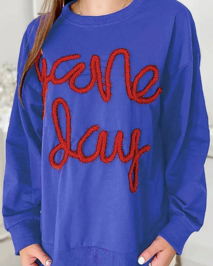 Classic Opaque Long Sleeve Crewneck Sweatshirt