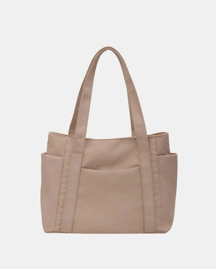 Oxford Cloth Tote Bag with Zipper