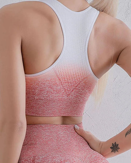 Gradient Sports Bra and Leggings Set - ShopEasier