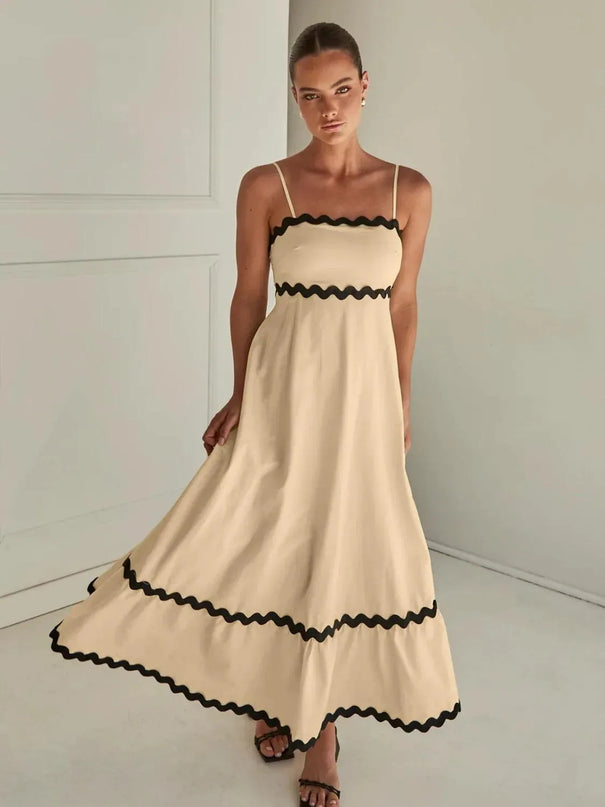 Spaghetti Strap Maxi Dress - ShopEasier