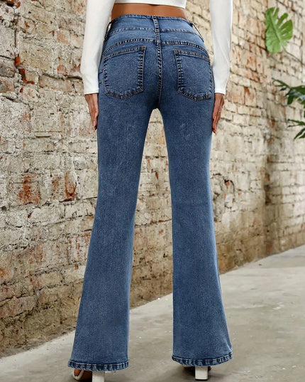 Bootcut Jeans with Pockets - ShopEasier