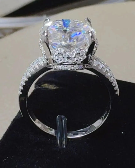 5 Carat Moissanite 925 Sterling Silver Ring - ShopEasier