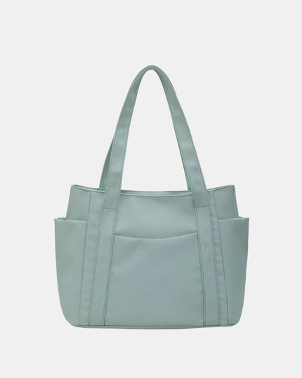 Oxford Cloth Tote Bag with Zipper