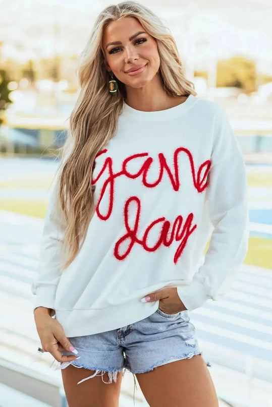 Classic Opaque Long Sleeve Crewneck Sweatshirt