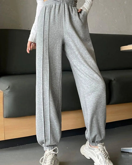 Crisscross Casual Long Pants