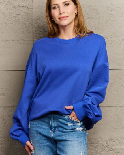 Cozy Essentials Full Sleeve Round Neck Sweatshirt