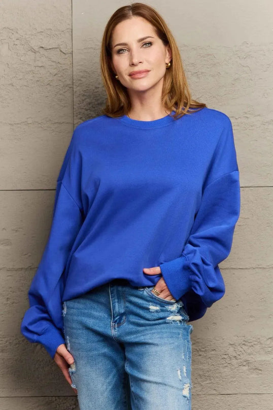 Cozy Essentials Full Sleeve Round Neck Sweatshirt