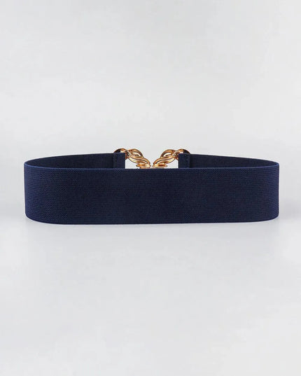 Elastic Belt with Zinc Alloy Buckle