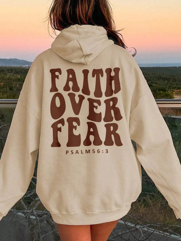 Courageous Spirit Dropped Shoulder Hoodie