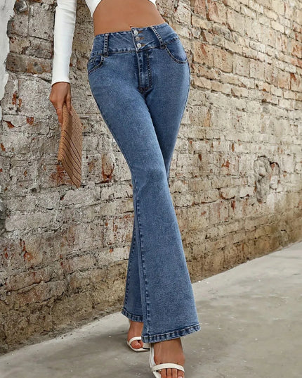 Bootcut Jeans with Pockets - ShopEasier