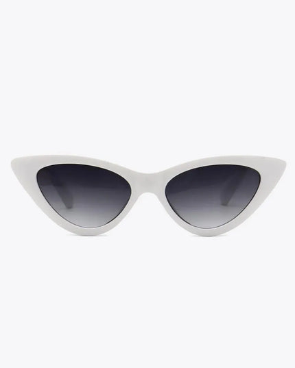 Chain Detail Cat-Eye Sunglasses - ShopEasier