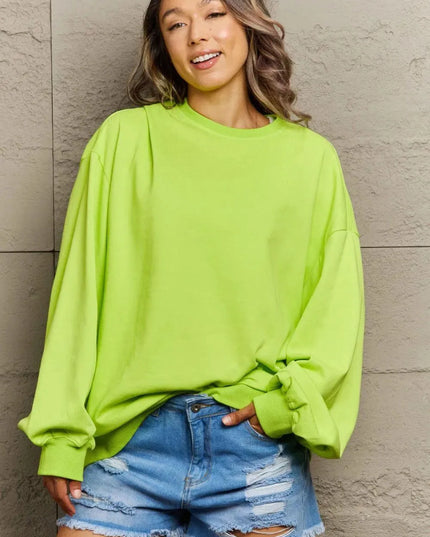 Cozy Essentials Full Sleeve Round Neck Sweatshirt