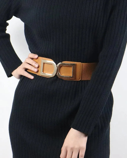 Double D Buckle PU Belt - ShopEasier