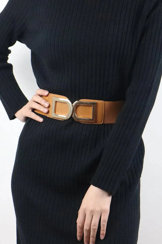 Double D Buckle PU Belt - ShopEasier