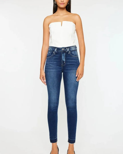 Kancan Full Size High Rise Ankle Skinny Jeans - ShopEasier