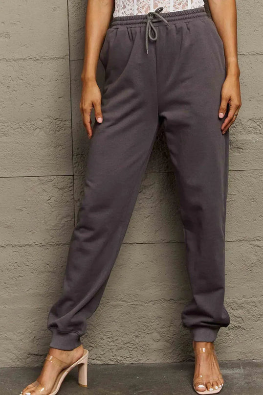 Cozy Comfort Full Length Drawstring Sweatpants