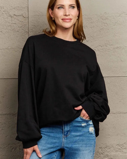 Cozy Essentials Full Sleeve Round Neck Sweatshirt