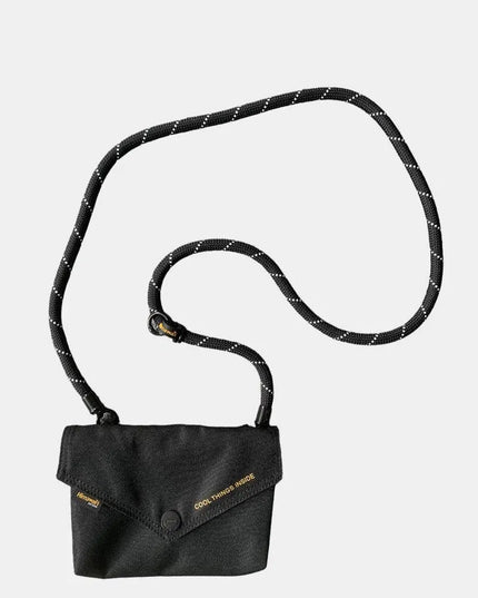 Himawari Solid Color Envelope Shape Crossbody Bag with Removable Strap - ShopEasier