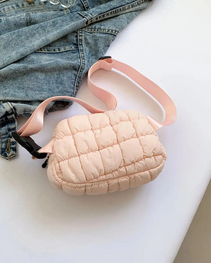 Bubble Texture Adjustable Strap Crossbody Bag - ShopEasier