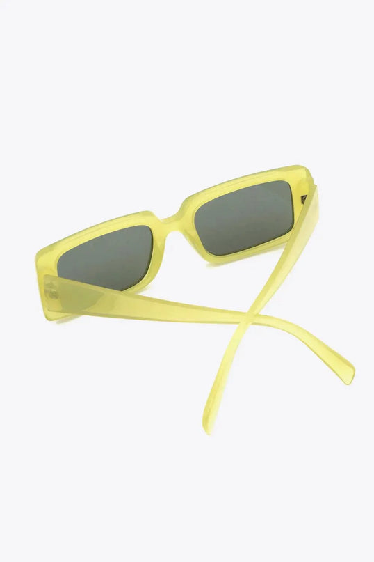 Rectangle Polycarbonate Sunglasses with UV400 Protection