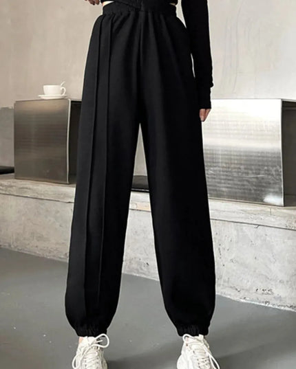 Crisscross Casual Long Pants