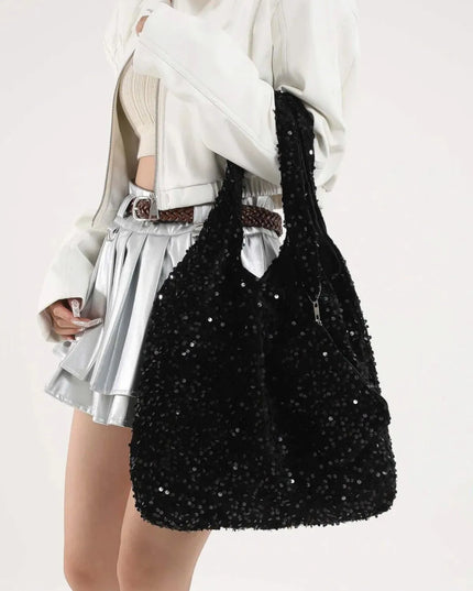 Sequin Polyester Handbag