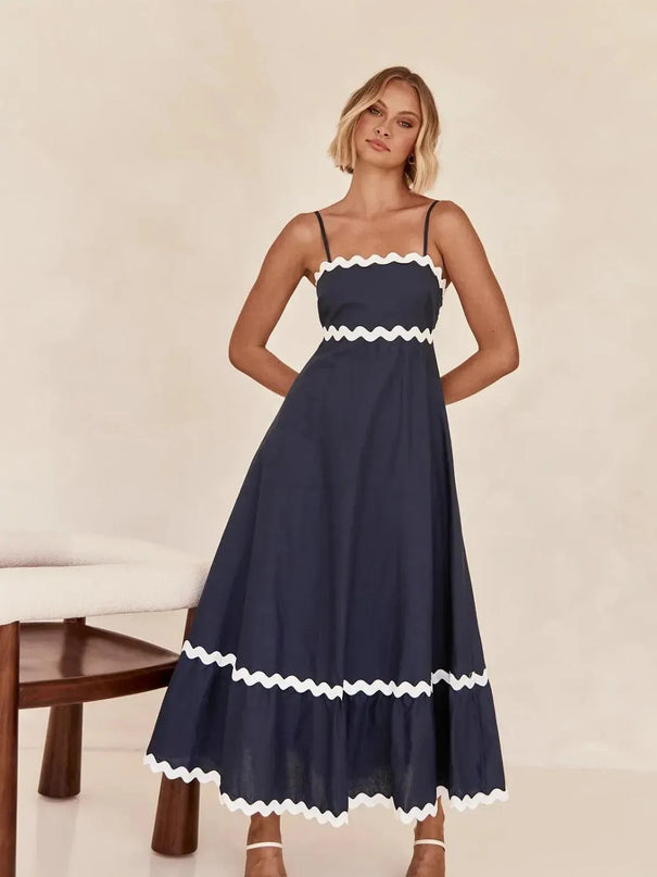 Spaghetti Strap Maxi Dress - ShopEasier