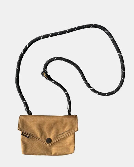 Himawari Solid Color Envelope Shape Crossbody Bag with Removable Strap - ShopEasier