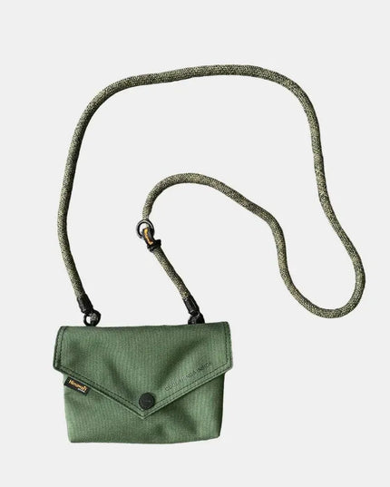 Himawari Solid Color Envelope Shape Crossbody Bag with Removable Strap - ShopEasier