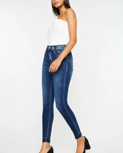 Kancan Full Size High Rise Ankle Skinny Jeans - ShopEasier