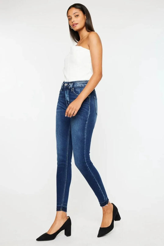 Kancan Full Size High Rise Ankle Skinny Jeans - ShopEasier