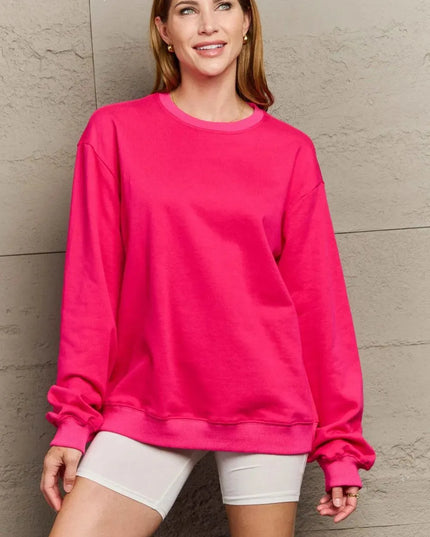 Cozy Essentials Full Sleeve Round Neck Sweatshirt