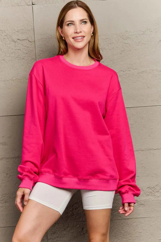 Cozy Essentials Full Sleeve Round Neck Sweatshirt