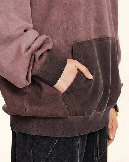 Cozy Cotton Drop Shoulder Hoodie with Front Pocket