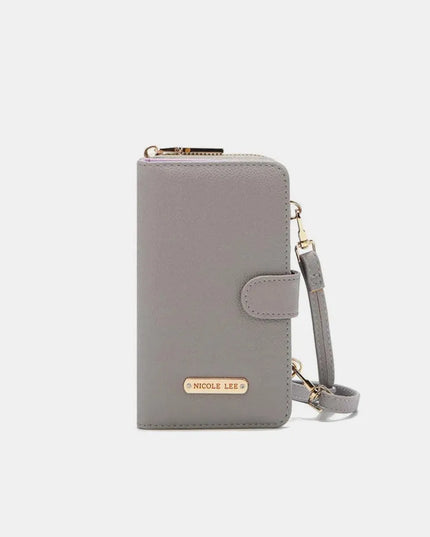 Cartera cruzada con funda para teléfono de dos piezas de Nicole Lee USA