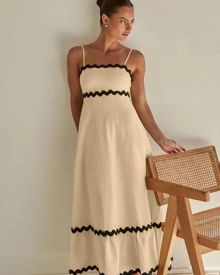 Spaghetti Strap Maxi Dress - ShopEasier