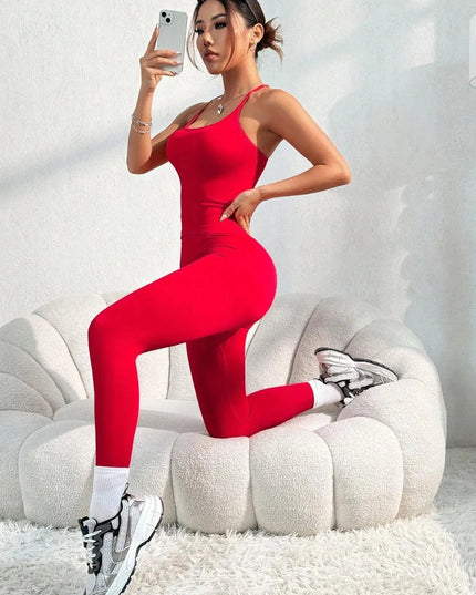 Scoop Neck Top and Pants Active Set - ShopEasier