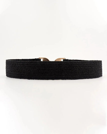 Alloy Buckle Elastic Belt - ShopEasier