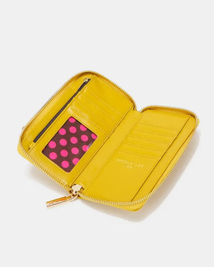 Nicole Lee USA 2 Piece Phone Case Crossbody Wallet