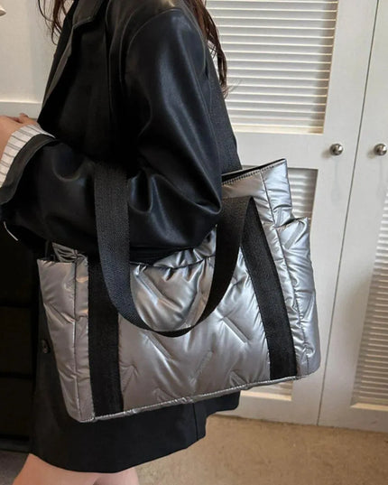 Polyester Tote Bag with Zipper