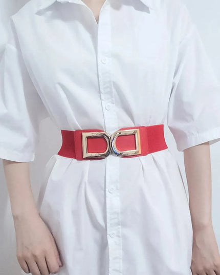 Double D Buckle PU Belt - ShopEasier