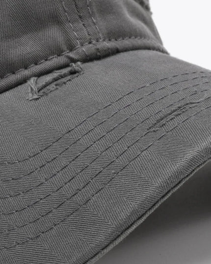 Distressed Adjustable Baseball Cap - ShopEasier