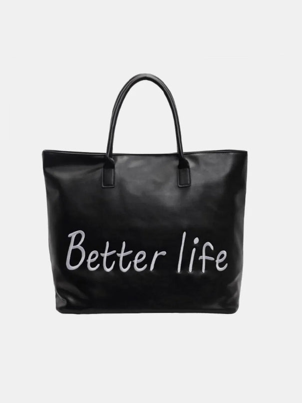 Bolso de mano de piel sintética BETTER LIFE