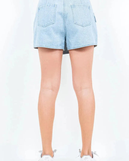 Trendy Utility Mini Skort with Cargo Pockets