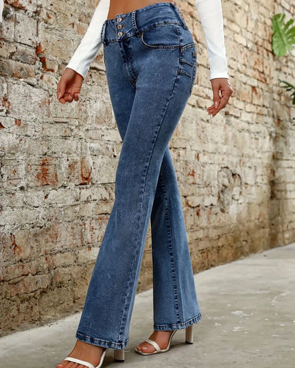 Bootcut Jeans with Pockets - ShopEasier