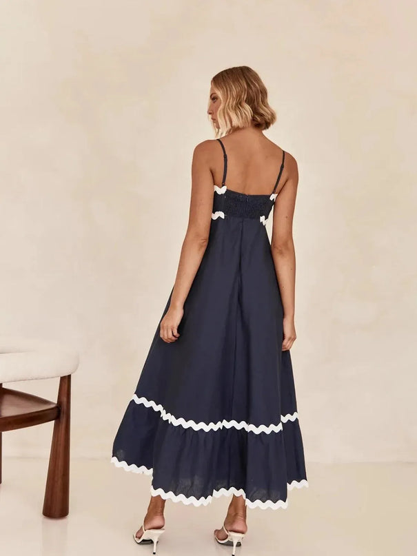 Spaghetti Strap Maxi Dress - ShopEasier