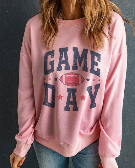 GAME DAY Classic Fit Long Sleeve Sweatshirt