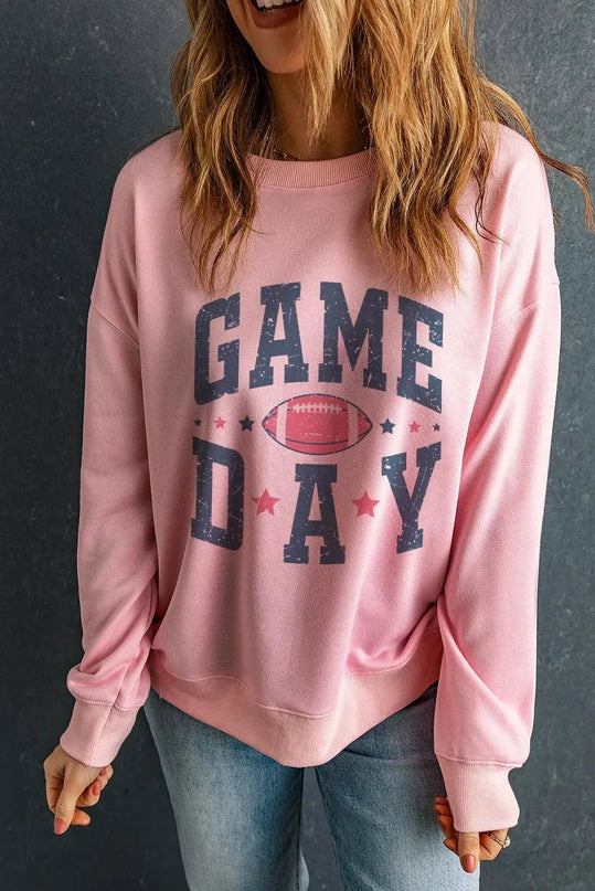 GAME DAY Classic Fit Long Sleeve Sweatshirt