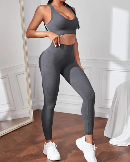 Sport Tank and Leggings Set - ShopEasier